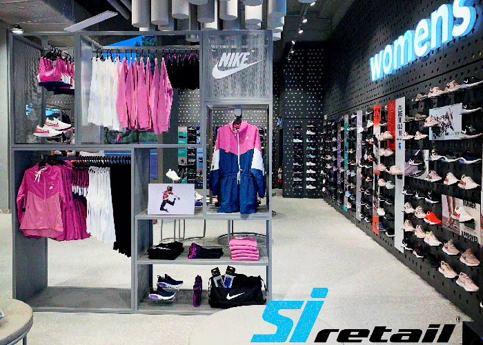 Custom Retail Fixtures for Rebel Store from SI Retail