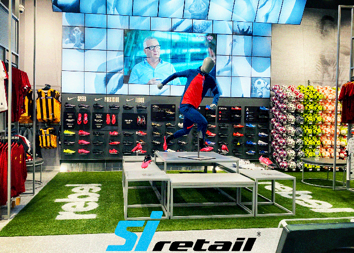 Custom Retail Fixtures for Rebel Store from SI Retail