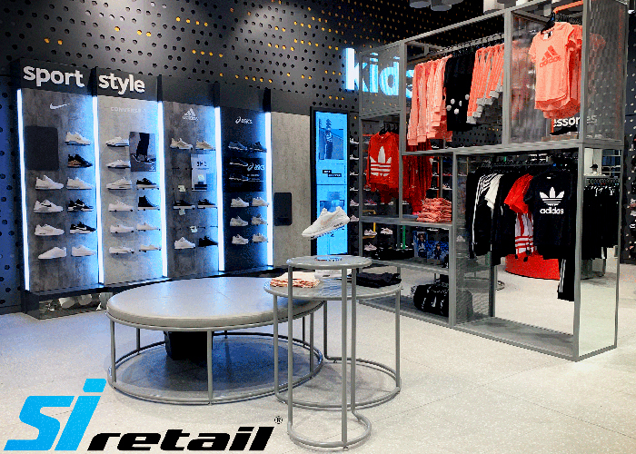 Custom Retail Fixtures for Rebel Store from SI Retail