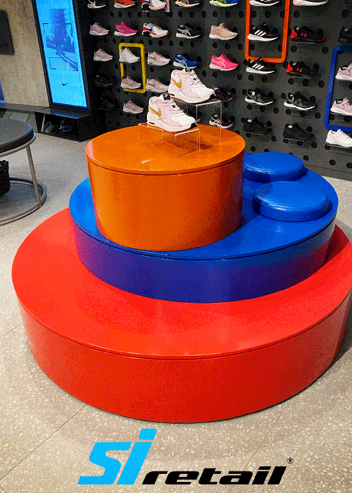 Custom Retail Fixtures for Rebel Store from SI Retail