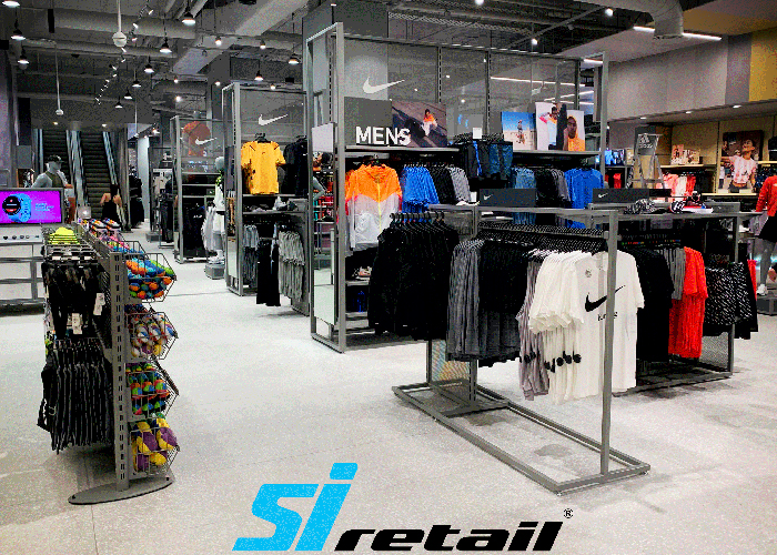 Custom Retail Fixtures for Rebel Store from SI Retail