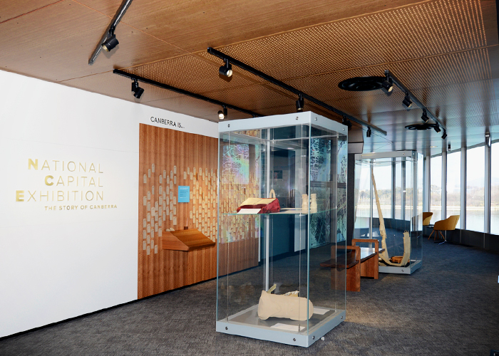 Fire-compliant Acoustic Panels for Canberra's NCE by SUPAWOOD