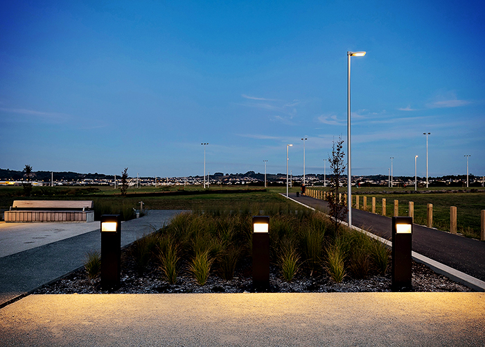 Public Space & Walkway Luminaires for Barry Curtis Park by WE-EF