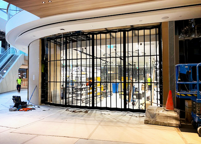 Concertina Retail Security Doors New from ATDC