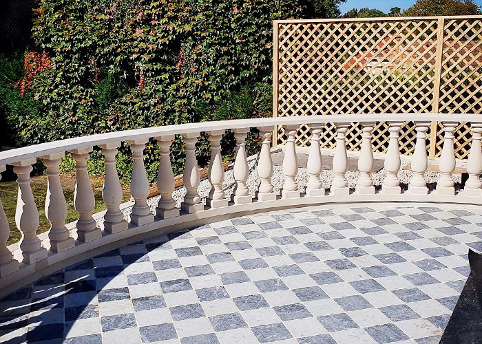 Curved Cast Stone Balusters Sydney by Clonestone