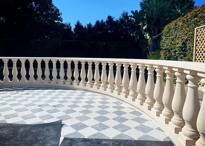 Curved Cast Stone Balusters Sydney by Clonestone