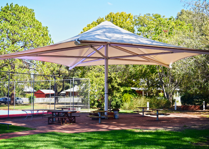 Shade Structures for Guildford Grammar by MakMax