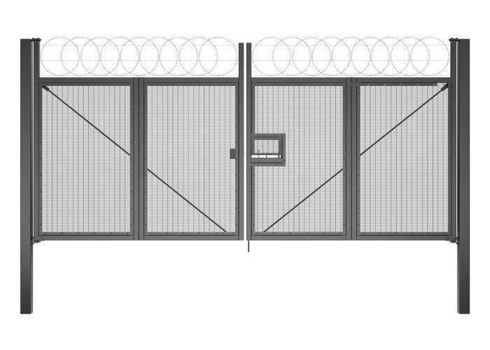 High Security Swing Gates by ASF