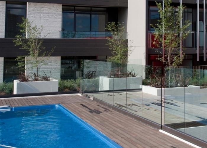 Frameless Pool Fencing by Axiom Group