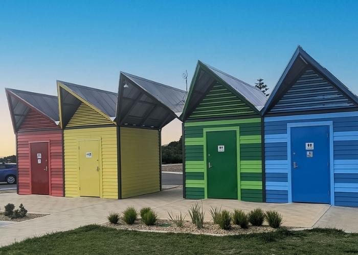 Upgraded Public Toilets and Change Room Facilities for Burnie Foreshore by Britex
