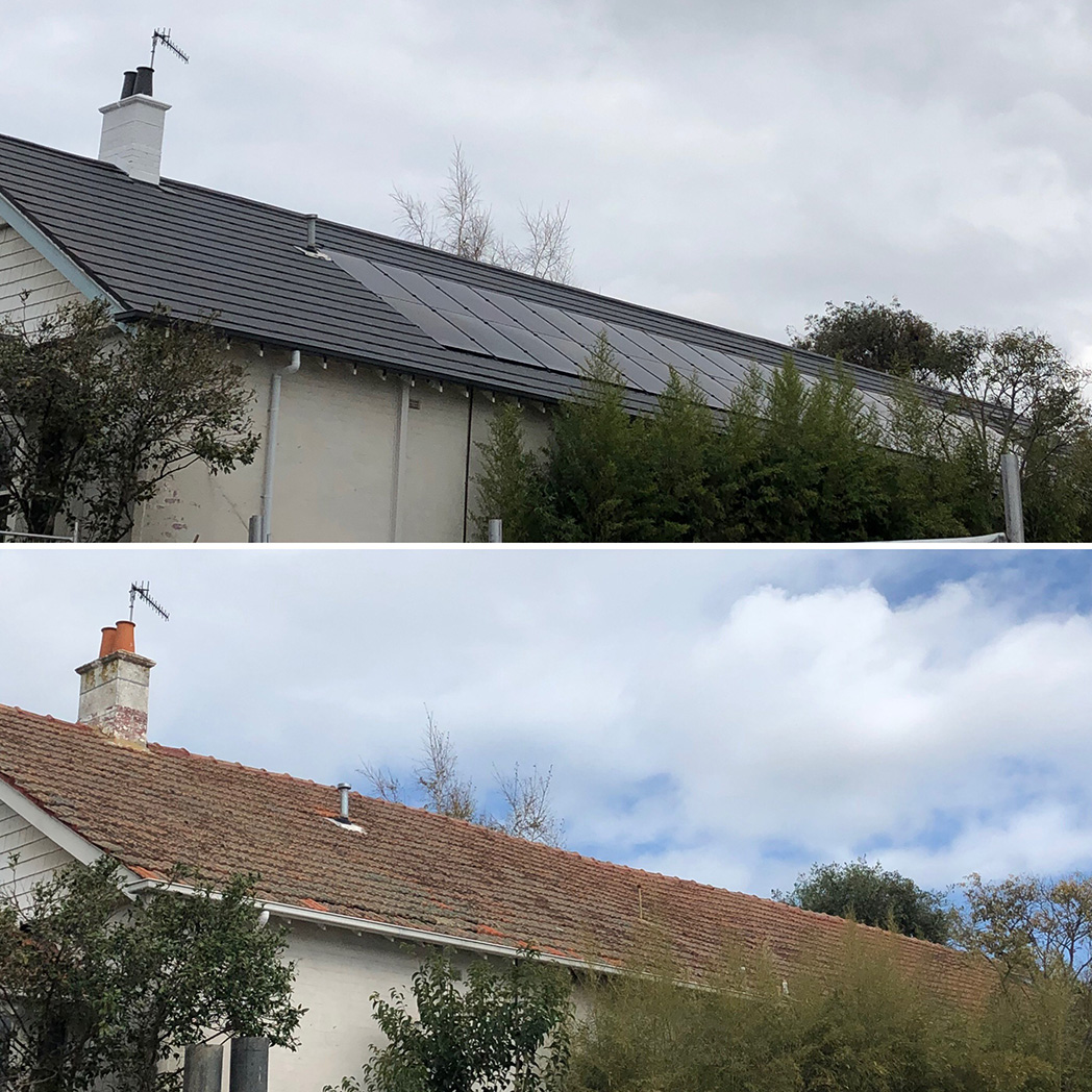 InlineSOLAR Re-roofing from Higgins Roofing