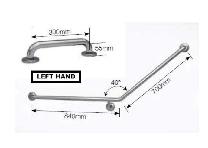 Grab Rail Combination Sets from Hand Rail Industries