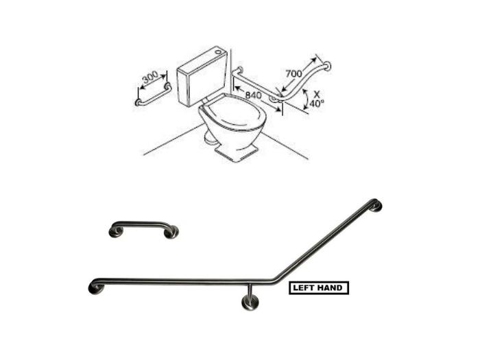 Grab Rail Combination Sets from Hand Rail Industries