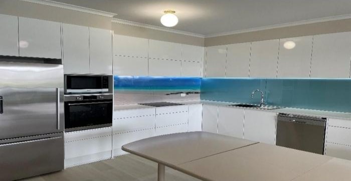 Acrylic Splashbacks Custom Printed & Coloured - with GRIPTEK Barrier Backing by ISPS Innovations