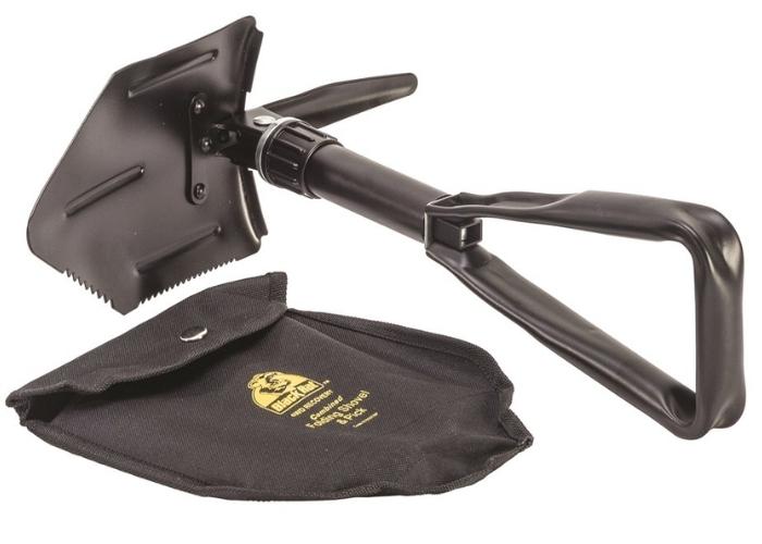 Black Rat Folding Recovery Shovel from LB Wire Ropes 