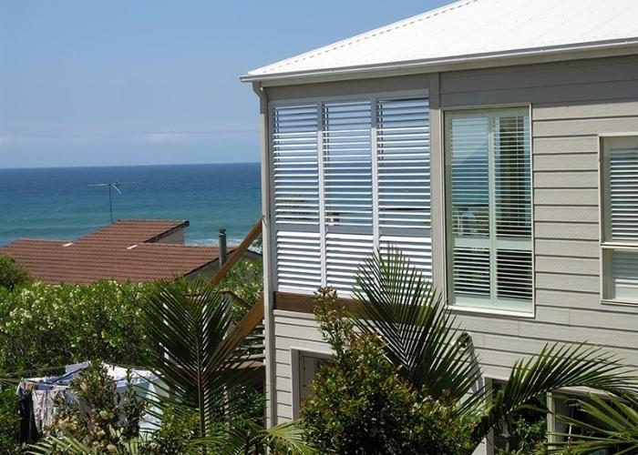 Cyclone-Tested Plantation Louvre Shutters by Rollashield