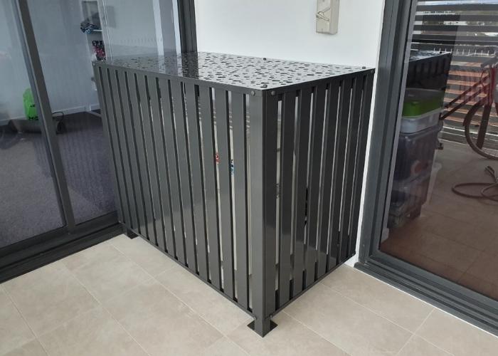 Decorative Aluminium Panels for Outdoor Units by Superior Screens