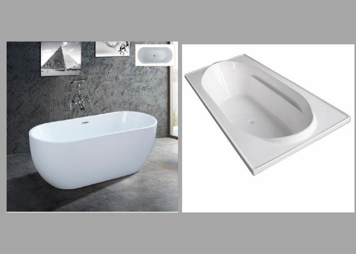 Inset and Freestanding Bathtubs from Tilo Tapware
