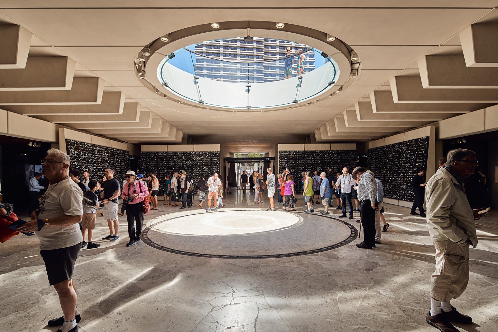 Interior and Exterior Lighting Design for ANZAC Memorial by WE-EF