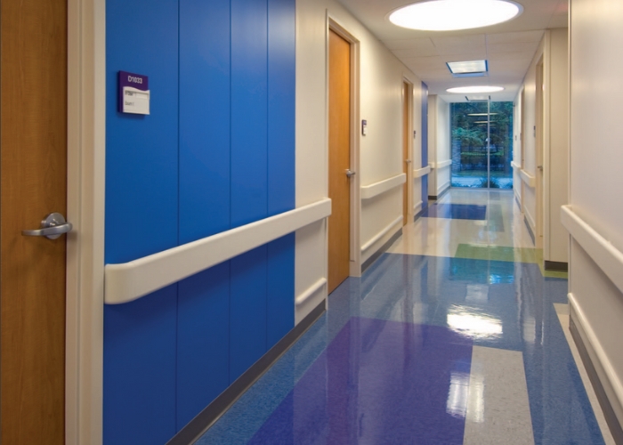 Handrails for Hospitals from Allplastics