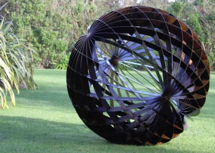 Hand Fabricated Corten Steel Sculptures from ARTPark Australia