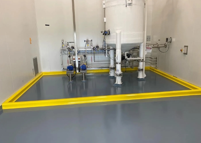 Chemical Resistant Surfaces for Industrial Flooring by Ascoat