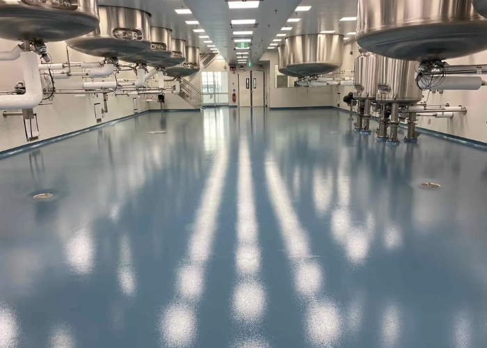 Chemical Resistant Surfaces for Industrial Flooring by Ascoat