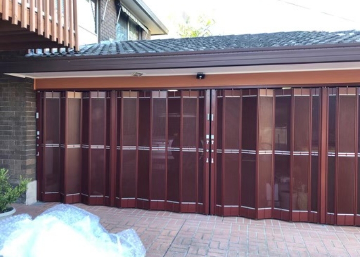Stackable Aluminium Folding Framed Doors for Residential Applications by ATDC