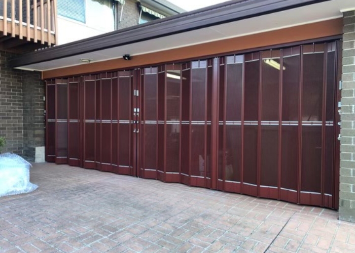 Stackable Aluminium Folding Framed Doors for Residential Applications by ATDC