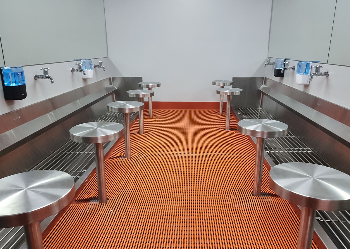 Foot Wash Troughs for Schools by Britex