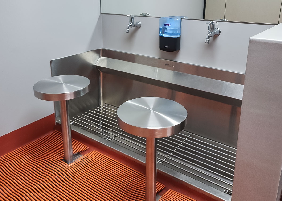 Foot Wash Troughs for Schools by Britex