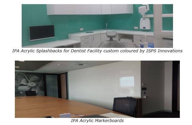IPA Acrylic Writeable Walls for Meeting Rooms by ISPS