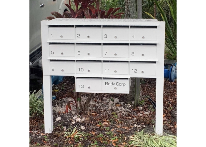 Heavy Duty Aluminium Letterboxes by Mailmaster