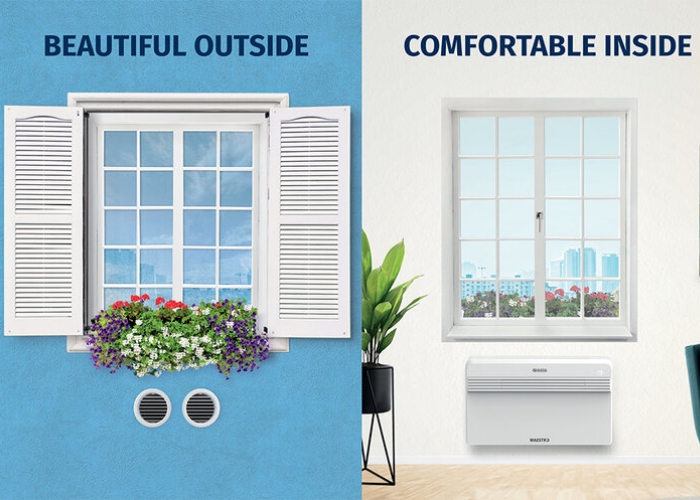 Silent Mode Wall Mounted Air Conditioner from Polaris Technologies