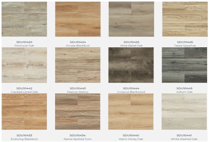 Smart-drop Ultimate Vinyl Plank Flooring by Sherwood Enterprises