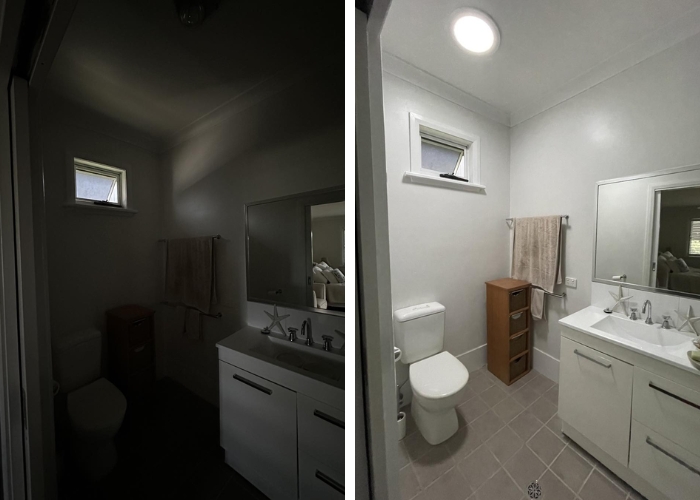 Light Up Dark Bathrooms with Solatube