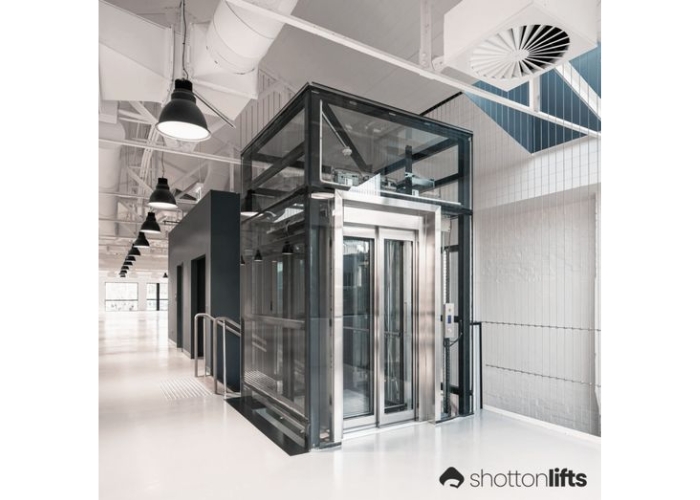 Australian Made Light Commercial Lift by Shotton Lifts
