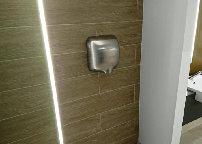 Custom Colour Hand Dryers by Verde Solutions
