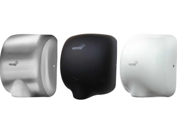 Custom Colour Hand Dryers by Verde Solutions