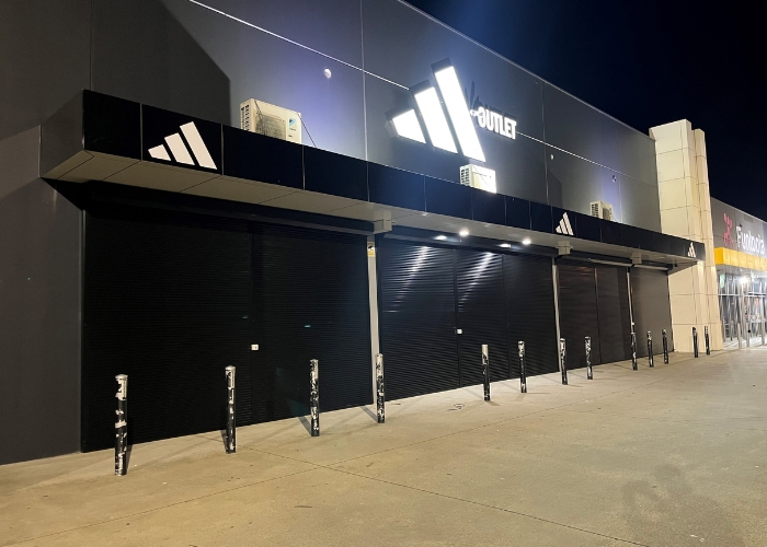 Heavy Duty Aluminium Security Shutters for Retail Storefronts by ATDC