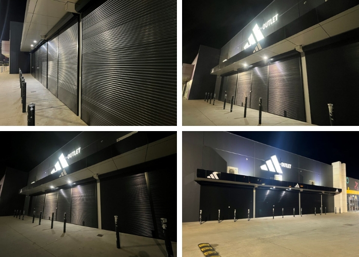 Heavy Duty Aluminium Security Shutters for Retail Storefronts by ATDC