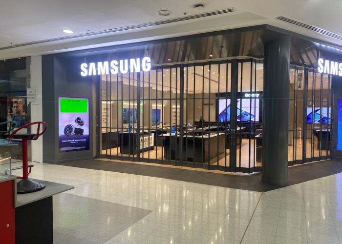 ATDC Folding Closure Secures Samsung New Brisbane Tenancy