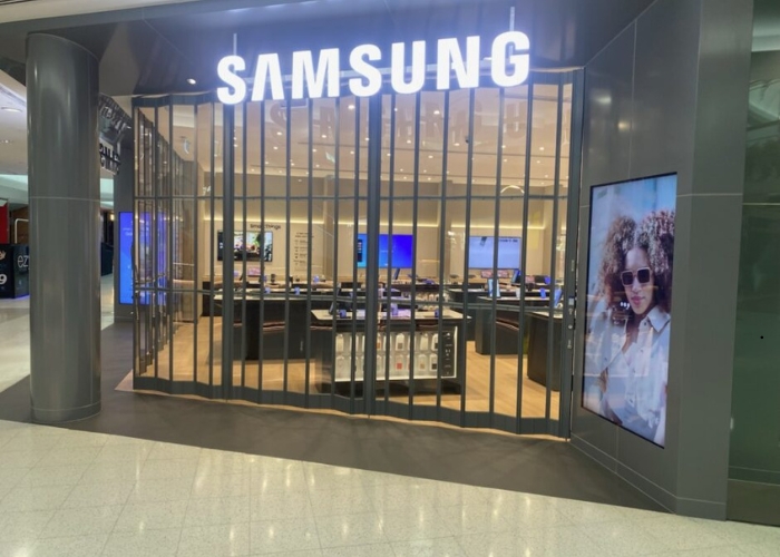 ATDC Folding Closure Secures Samsung New Brisbane Tenancy