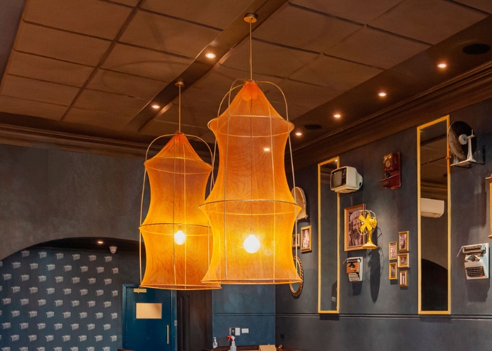 Statement Hanging Lights for Restaurants by Di Emme
