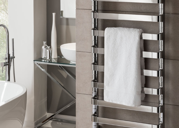 Heated Rails for Towels by Hunt Heating