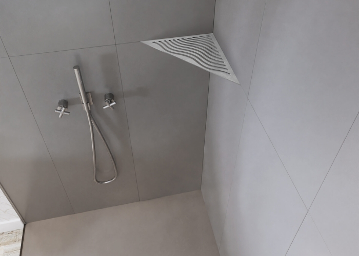 Corner Shelf for Showers by Marmox Australia