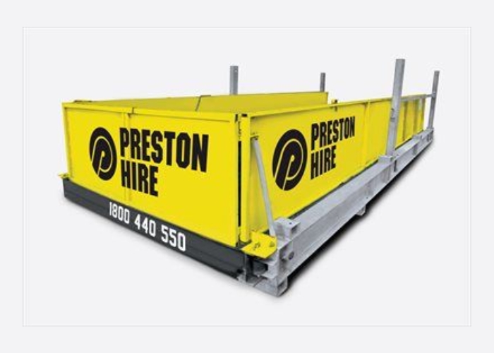 Loading Platform for Construction Sites by Preston Hire
