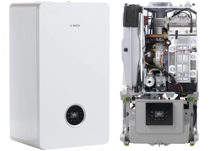 Gas Condensing Boiler for Hydronic Heating by Bosch