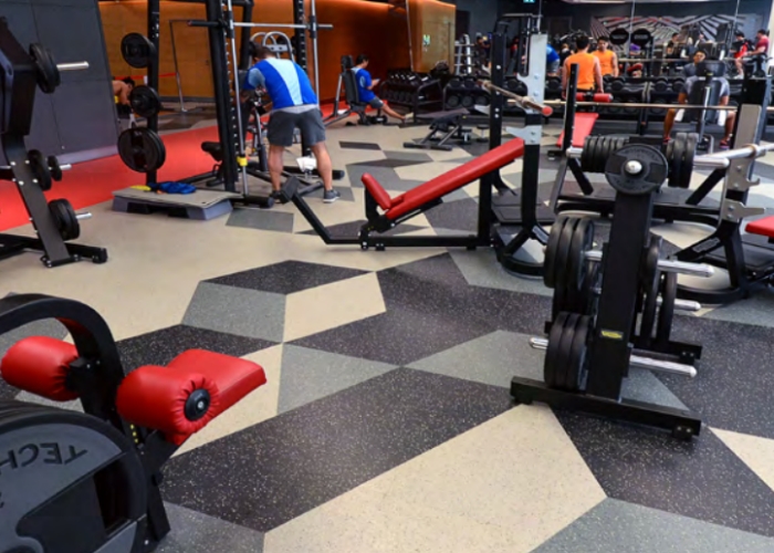 REPtiles Rubber Floor Tiles for Gyms by Rephouse
