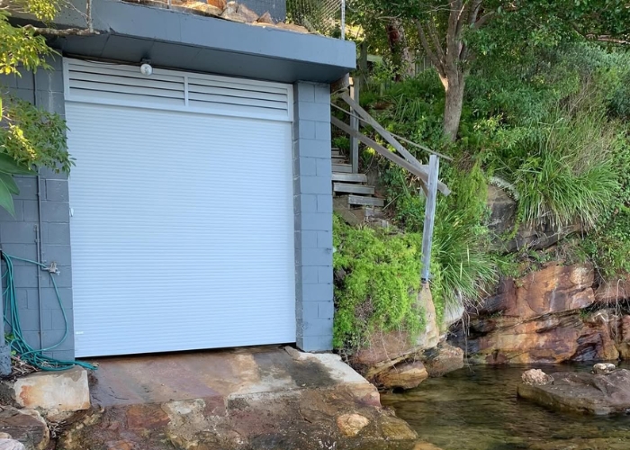 Steel Roller Doors for Boatsheds by Rollashield